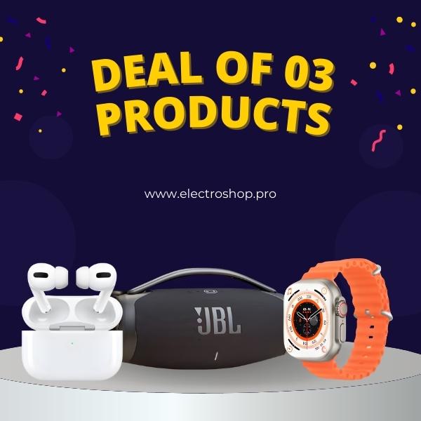 Watch ,Airpods pro 2nd generation, JBL speaker Deal of 03 Products